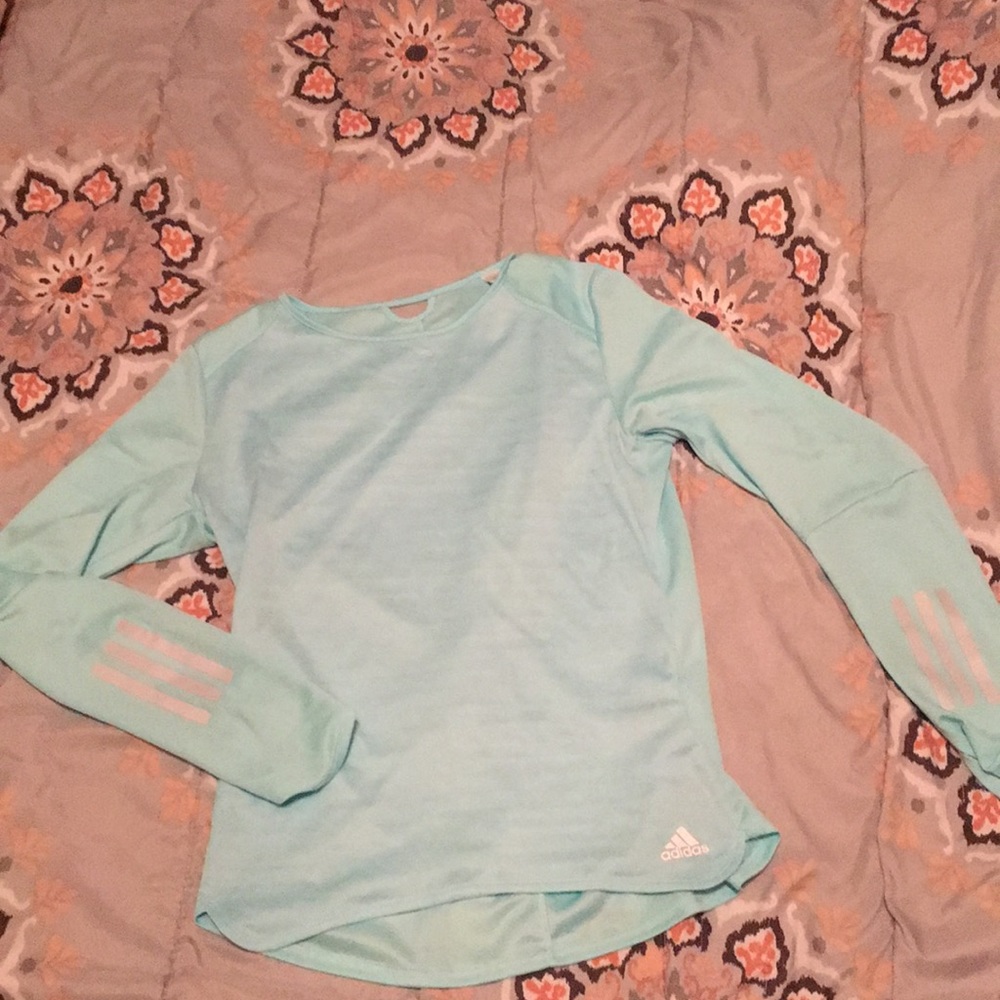 Adidas blue sport long sleeve